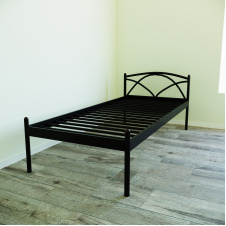 Кровать Tobi Sho PALERMO-1 односпальная металлическая 200X90 Черный