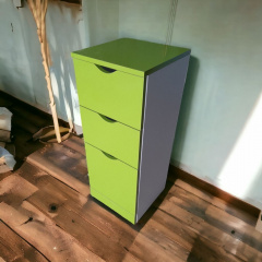 Комод Mikola-M Stairs 3 ящики HPL 1111 gloss 70 см Косов