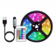 Світлодіодна стрічка RIAS 5050 LED RGB в бухті 5м різнобарвна 5V USB Bluetooth (4_00561) Косів