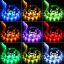 Світлодіодна стрічка RIAS 5050 LED RGB в бухті 5м різнобарвна 5V USB Bluetooth (4_00561) Косів