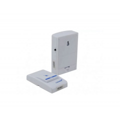 Дверний дзвінок бездротовий на батарейках LUCKARM 12V 23A White Камень-Каширский