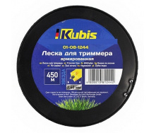 Жилка для тримера 2.4 мм 450 м армована зірка бухта Kubis 01-08-1244