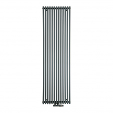 Дизайнерский радиатор Luxrad TOBA 1800x510 mm антрицит RAL 7016 подкл. ZDC (низ центр 50 мм)