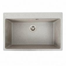 Фото - Гранитная мойка для кухни Platinum 7850 Bogema матовая прямоугольная, серая Гранитная мойка для кухни Platinum 7850 Bogema матовая прямоугольная, серая