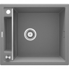 Мойка кухонная Deante Magnetic, 560х500х219 мм, гранитная, врезная, серый Червоноград