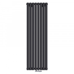 Радиатор дизайнерский IDEALE ADELE 12 8/1500/472 черный матовый Чугуев