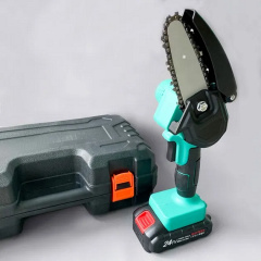 Ланцюгова пила акумуляторна OPT-TOP 24V-К-1 міні 2000 mAh Li-ion в пластиковому чемодані Синя (1894330611) Черкассы