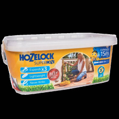 Поливальний розтяжний шланг 15м Superhoze Hozelock + конектори Кременчуг