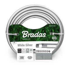 Шланг для поливу NTS WHITE SILVER 3/4" – 30м Bradas Обухов
