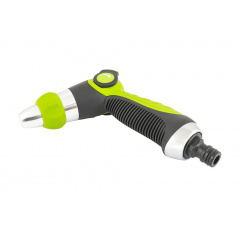 Пістолет для поливу MASTERTOOL GM 1/2 корпус ABS+метал TPR покриття плавне регулювання потоку води (92-9343) Косів