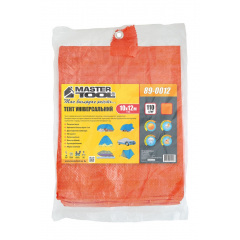 Тент MASTERTOOL GM 10х12 м 110 г/м² помаранчевий (89-0012) Харків