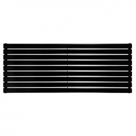 Горизонтальный дизайнерский радиатор отопления ARTTIDESIGN Livorno G 9/612/1800 черный матовый