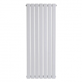 Вертикальный дизайнерский радиатор отопления ARTTIDESIGN Livorno II 7/1200/476/50 белый матовый