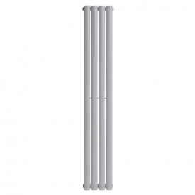 Вертикальный дизайнерский радиатор отопления ARTTIDESIGN Rimini 4/1800/236/50 белый матовый