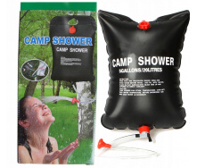 Літній душ Camp Shower 20 л для кемпінгу туризму та дачі похідної переносної