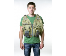 Рыболовный разгрузочный жилет Tramp Angler TRFB-006-S/M