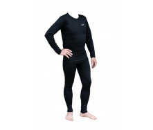 Комплект мужского термобелья Tramp TRUM-019-black-S-M Warm Soft Black