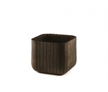 Горшок для растений Keter CUBE PLANTER L коричневый