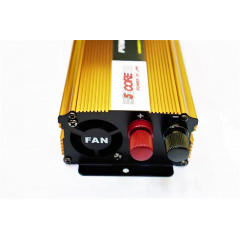 Перетворювач напруги 12V-220V 2000W Інвертор автомобільний 5 Core 2000W (5689) Веселе