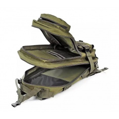Тактичний рюкзак M-TAC Assault 40L Оливка військовий рюкзак ЗСУ 52x29x28 Городок