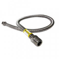 Шланг для газа Santan 1/2" Г-Ш (гофрированный) 80 см Ясногородка