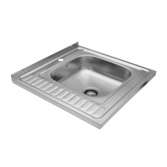 Кухонная мойка Kroner (Krp) Satin-6060R D0.6T160 Акимовка