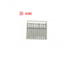 Набор борфрез 10 шт Х28с под цангу 1.6 мм для гравера бормашинки Dremel S-Body Technology Тячев