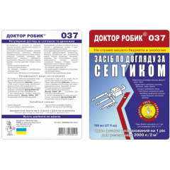 Средство по уходу за септиком Доктор Робик 037 798 мл Кропива