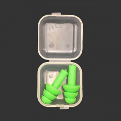 Беруші багаторазові з контейнером VigohA Салатовий Дубно