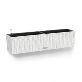 Вазон Lechuza Balconera Cottage 80 белый 12 л