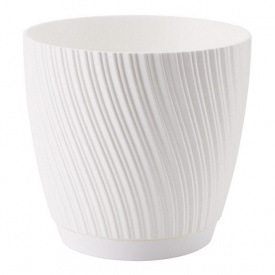 Горшок Мика-15 1,75 белый Form-Plastic