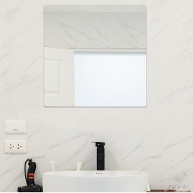 Дзеркальна квадратна самоклейна наклейка VigohA 30*30см