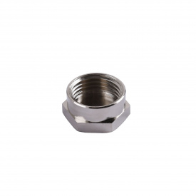 Заглушка с внутренней резьбой SOLOMON 1 1/2″ никель 4002