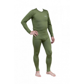 Комплект мужского термобелья Tramp TRUM-019-Olive-S-M Warm Soft Green