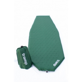 Коврик самонадувающийся туристический Tramp TRI-023 Ultralight 183х51х3 см Green