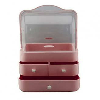 Органайзер для косметики настольный Cosmetics Storage Box LD-288 Pink N