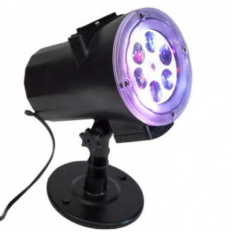 Новогодний проектор LASER  LIGHT STAR SHOWER 518 Черный