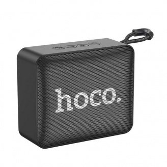 Портативная Bluetooth колонка Hoco Gold brick BS51 Black