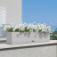 Вазон Lechuza Balconera Cottage 80 белый 12 л Каменка-Днепровская