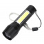 Ліхтарик ручний Bailong 511 COB USB micro charge/Світлодіодний ліхтар на акумуляторі Хмельник