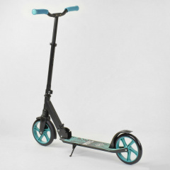 Самокат Best Scooter Wolf 49733 Складной, Амортизатор, Подножка (361649) Вишневе