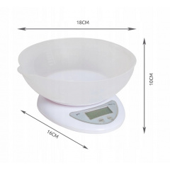 Весы Кухонные Kitchen B05 Mx-407 5Кг С Чашей Гуляйполе