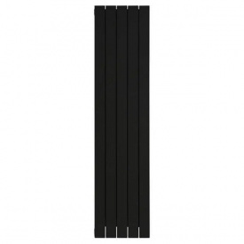 Вертикальный алюминиевый радиатор NOVA FLORIDA LEDRO S/90 1800 мм Black Coffee дизайнерский 5 секций