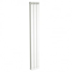 Вертикальный алюминиевый радиатор NOVA FLORIDA ALETERNUM MAIOR 90 1400 мм 16 атм 3 секции