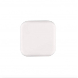 Відбійник обмежувач від удару силіконовий самоклеючий Choice Квадрат 1 штука Білий