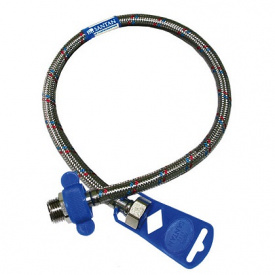 Шланг для воды Santan Flex-water 1/2"х1/2", 40 см, гайка-штуцер