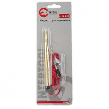 Индикатор напряжения 6-12-24В INTERTOOL VT-4009