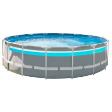 Intex Каркасный бассейн Intex 26730 (488х122 см) с картриджным фильтром, лестницей и тентом