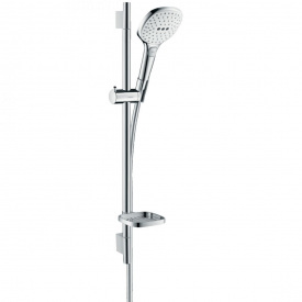 Душевой набор Hansgrohe Raindance Select E 120 3jet EcoSmart 9л/мин, белый/хром (26622400)