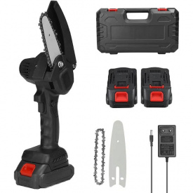 Пила ланцюгова акумуляторна шина-8" OPT-TOP у валізі з літієвою батареєю 2 шт в комплекті (2103354315)